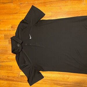 Nike Black Short Sleeve Polo